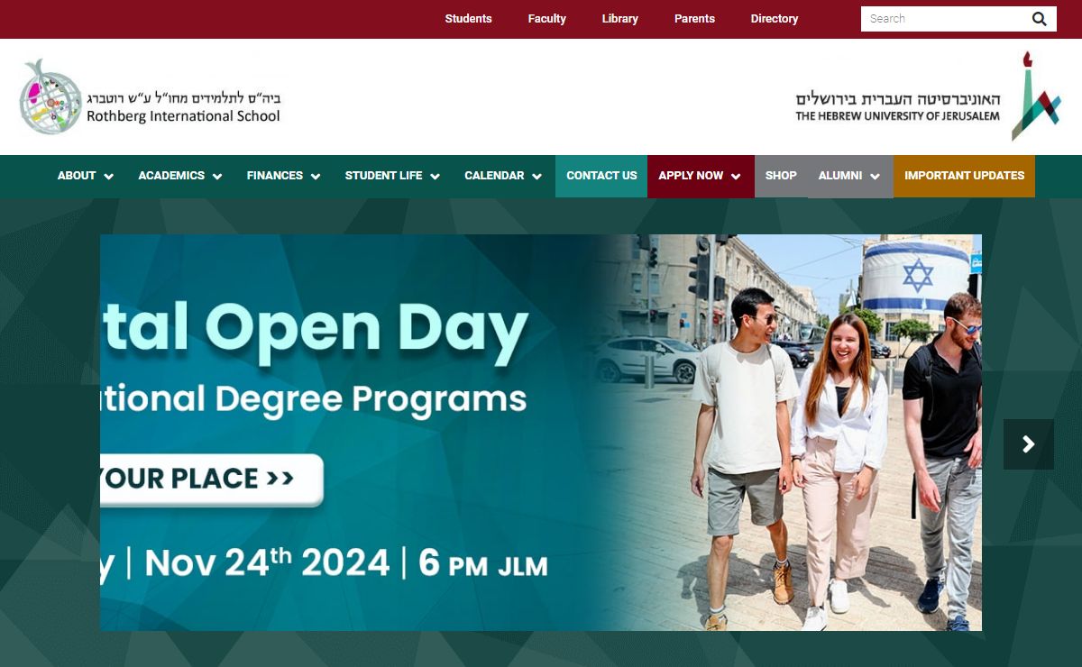 Homepage | Rothberg International School