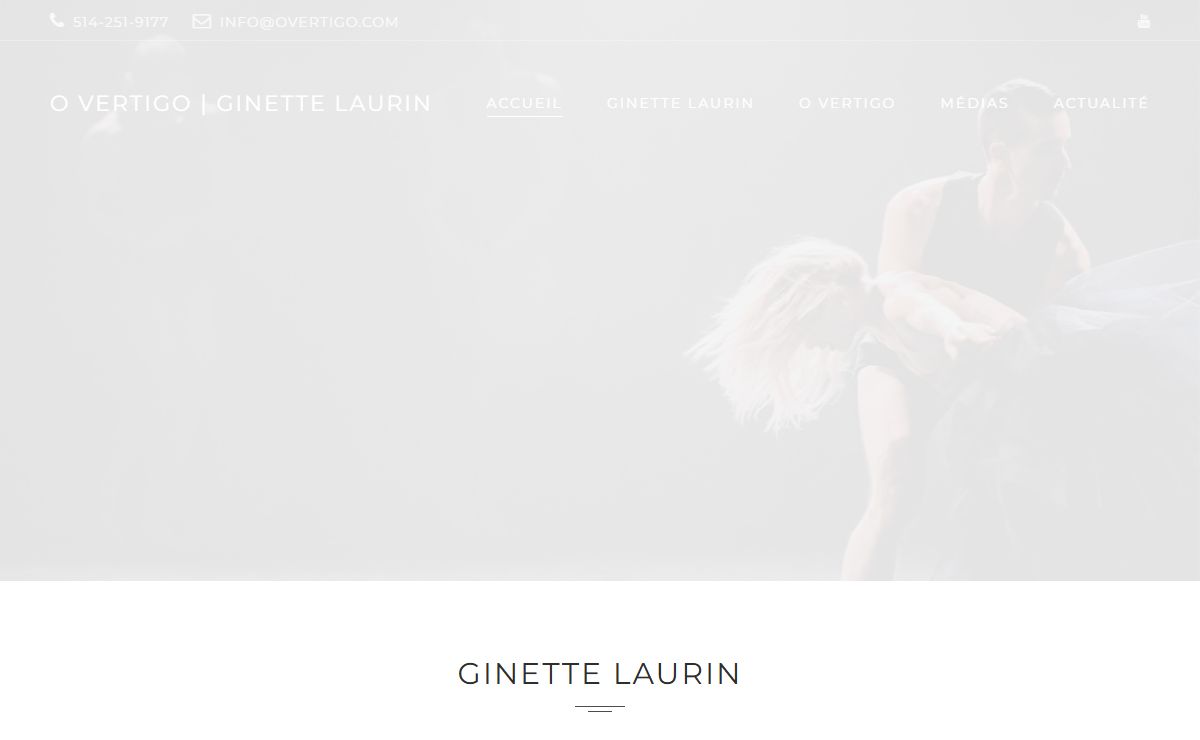 Accueil - O VERTIGO | GINETTE LAURIN