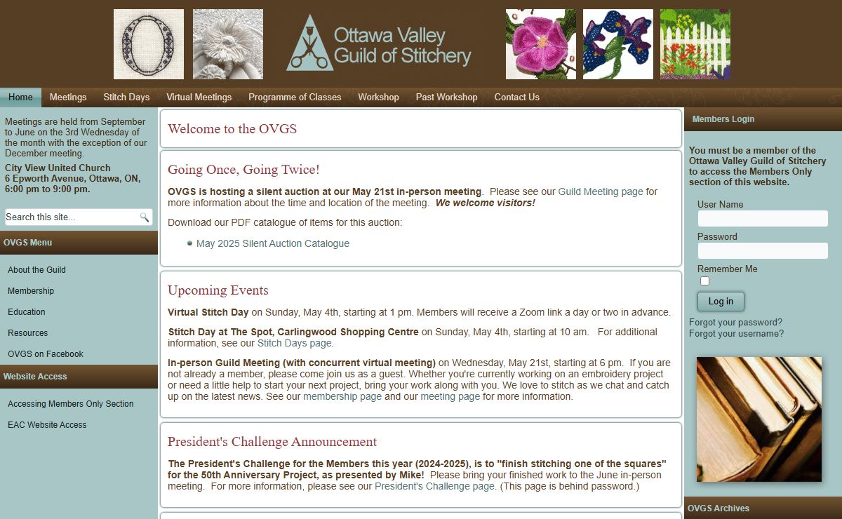 Welcome to the OVGS