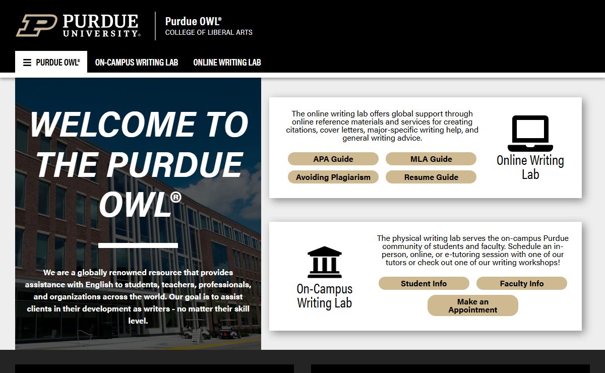 Purdue OWL® - Purdue OWL® - Purdue University