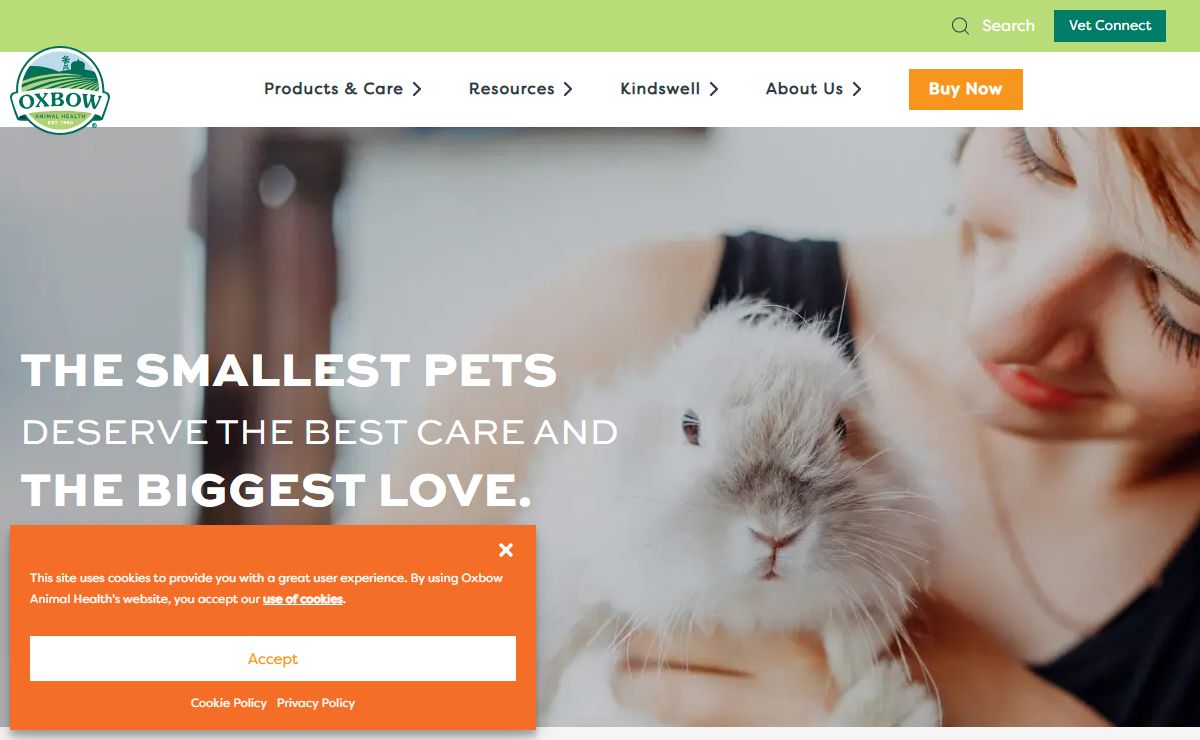 Oxbow Animal Health | Small Pet Food, Supplies, Toys and More
