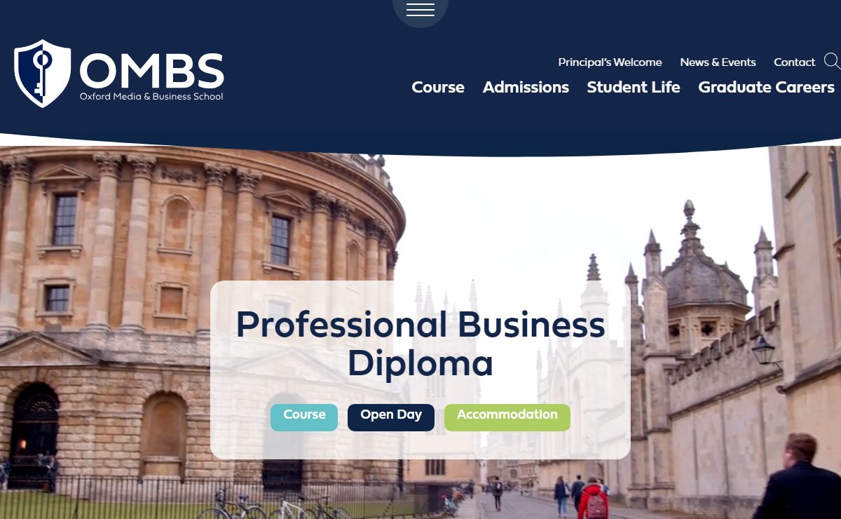 Oxford Media and Business School - Oxford Media & Business School | An alternative to university