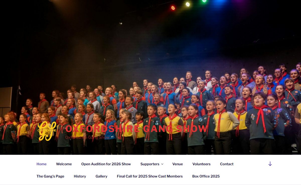 Oxfordshire Gang Show – Oxfordshire Gang Show