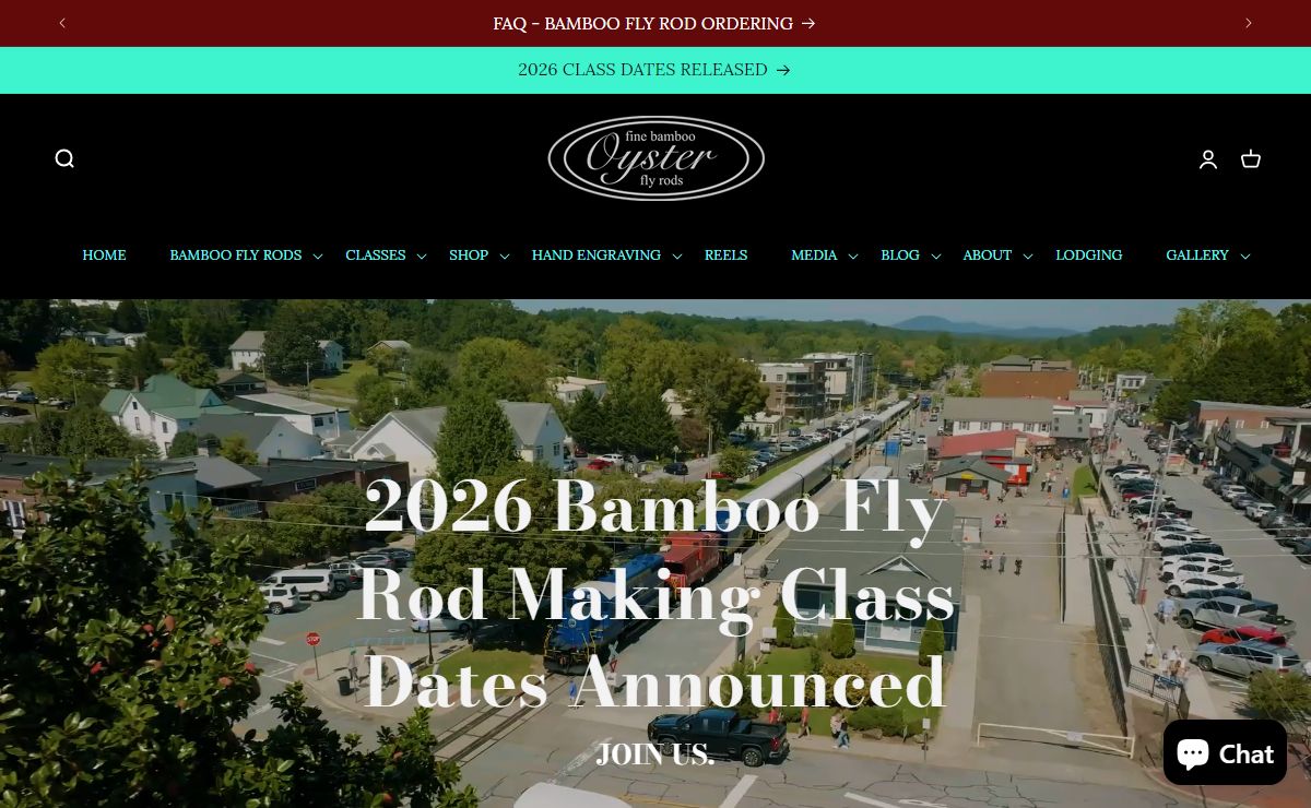 Oyster Bamboo Fly Rods And Fly Rod Making Classes