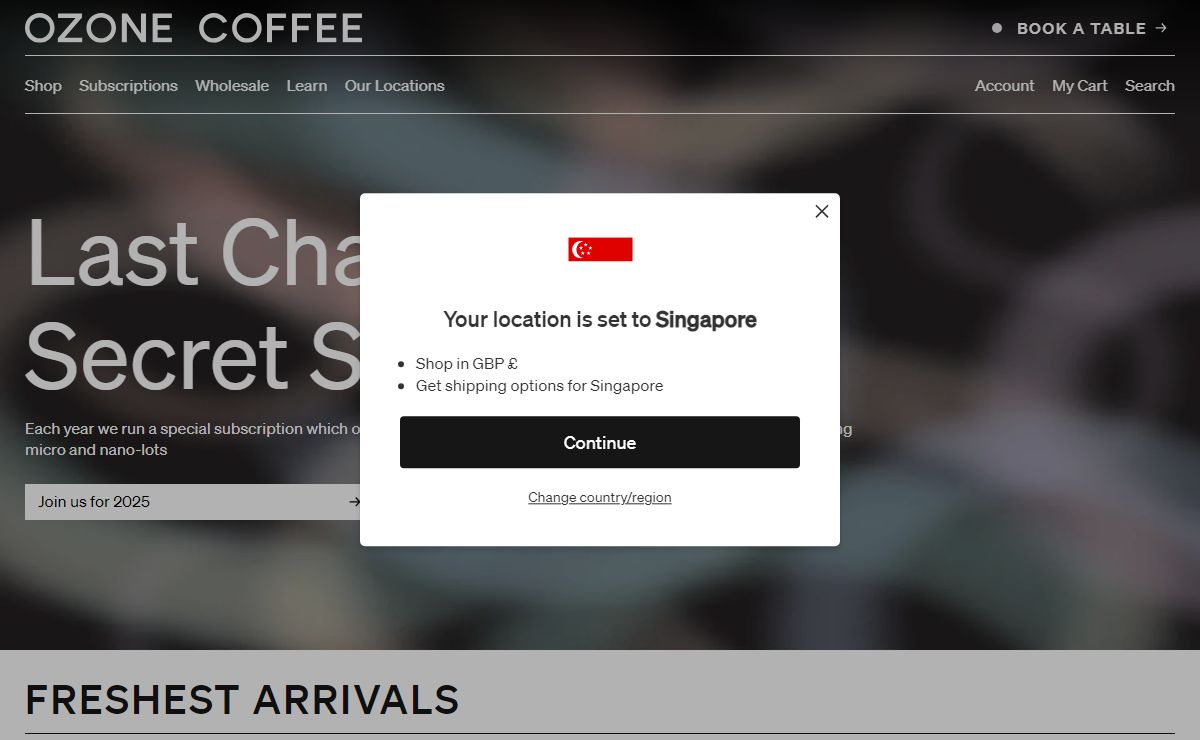 Ozone: Specialty coffee, roasted to order. – Ozone Coffee
