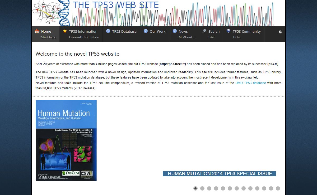 The TP53 Website - The TP53 Web Site
