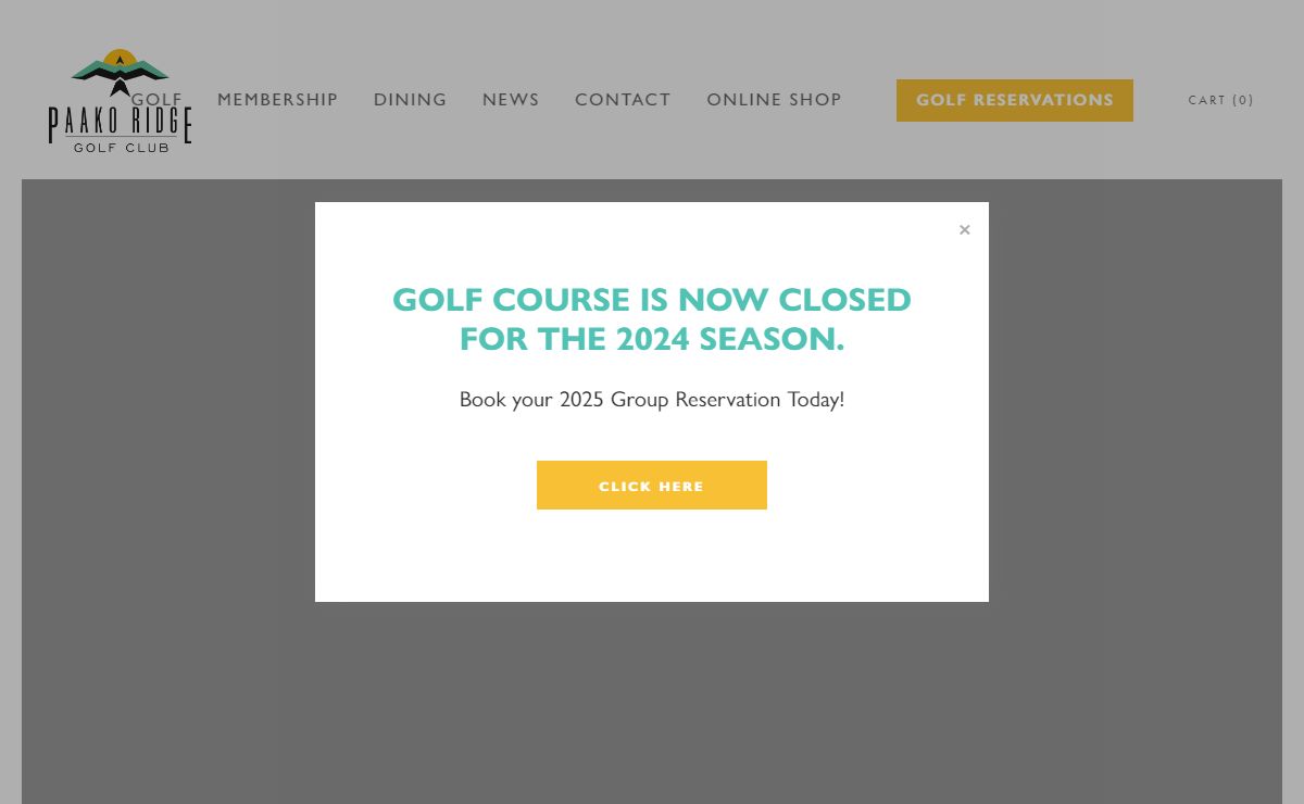 Paako Ridge Golf Club