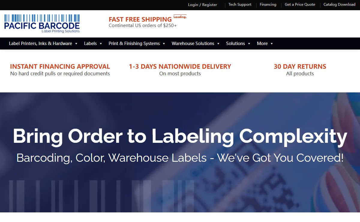 Inkjet Color Label Printers and Supplies | Pacific Barcode