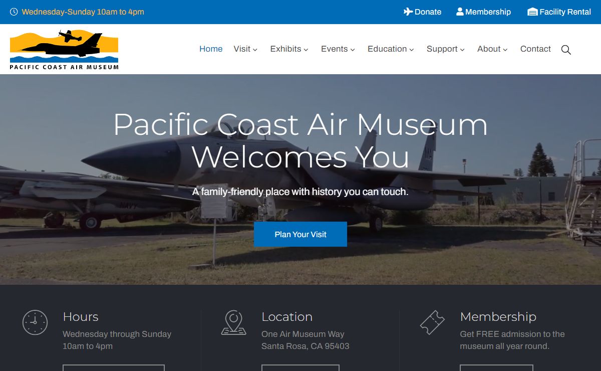 Home - Pacific Coast Air Museum
