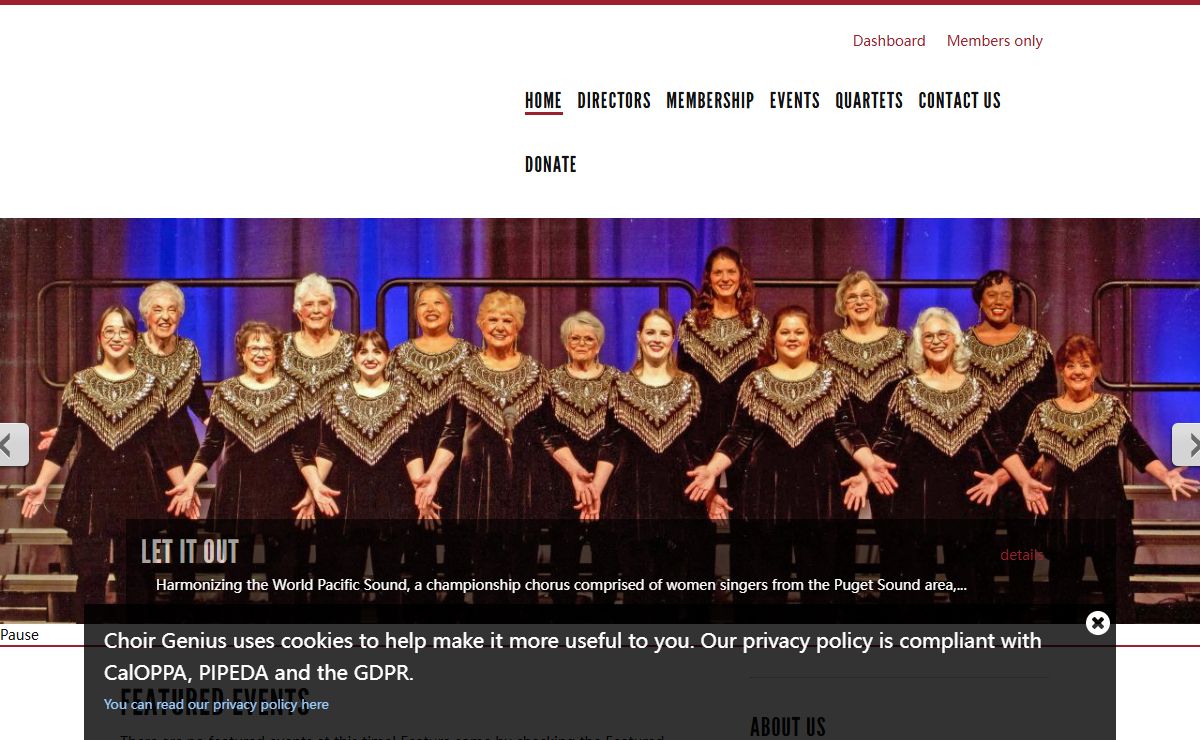 Welcome to Pacific Sound Chorus | Pacific Sound Chorus