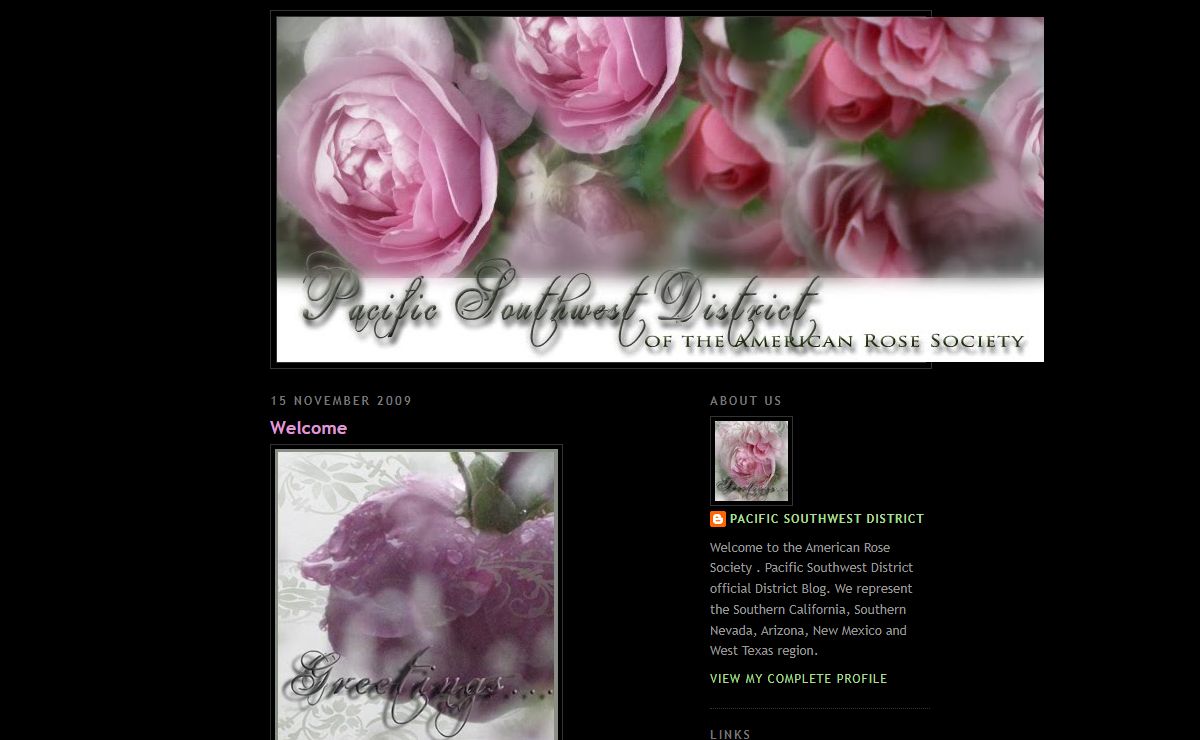 American Rose Society - Pacific Southwest District