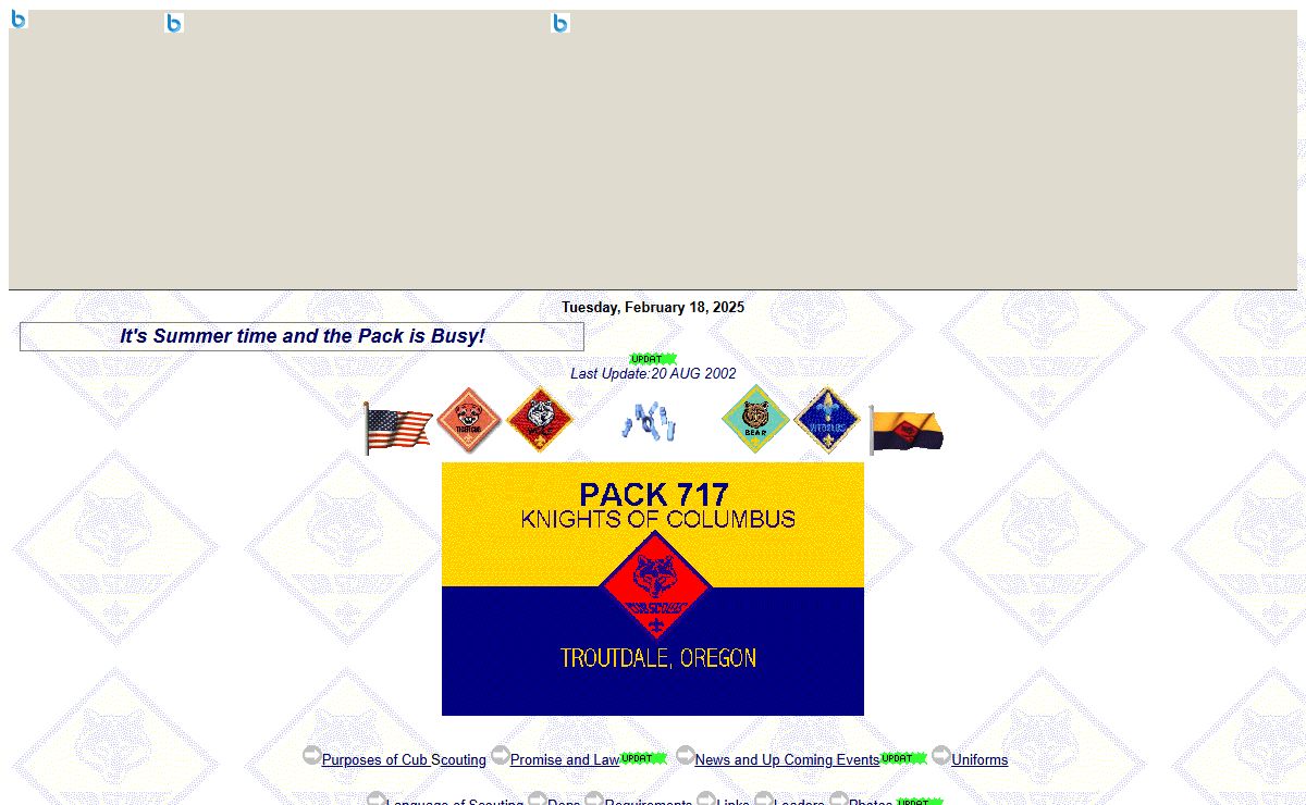 Cub Scout Pack 717