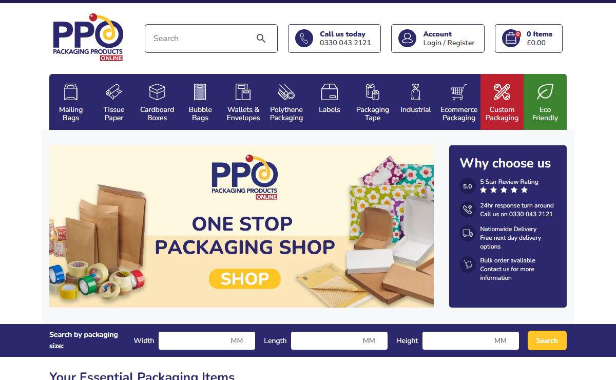Mailing Bags | Postage Bags | Parcel Bags