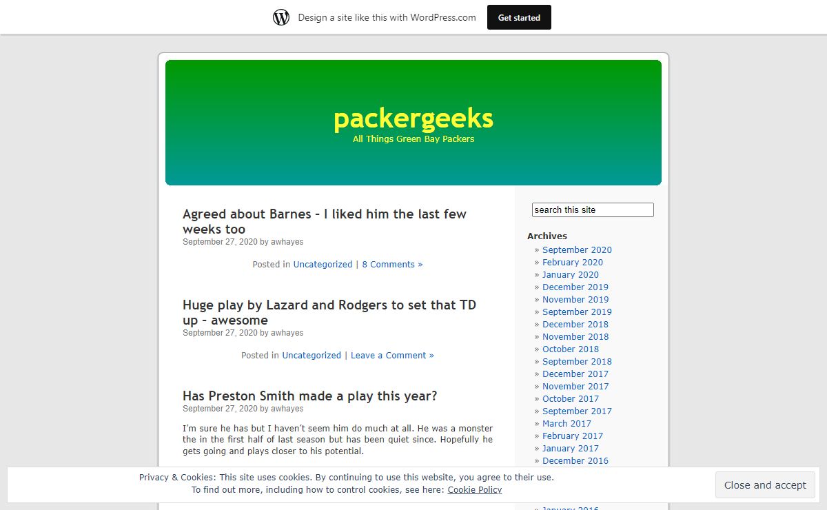 packergeeks | All Things Green Bay Packers