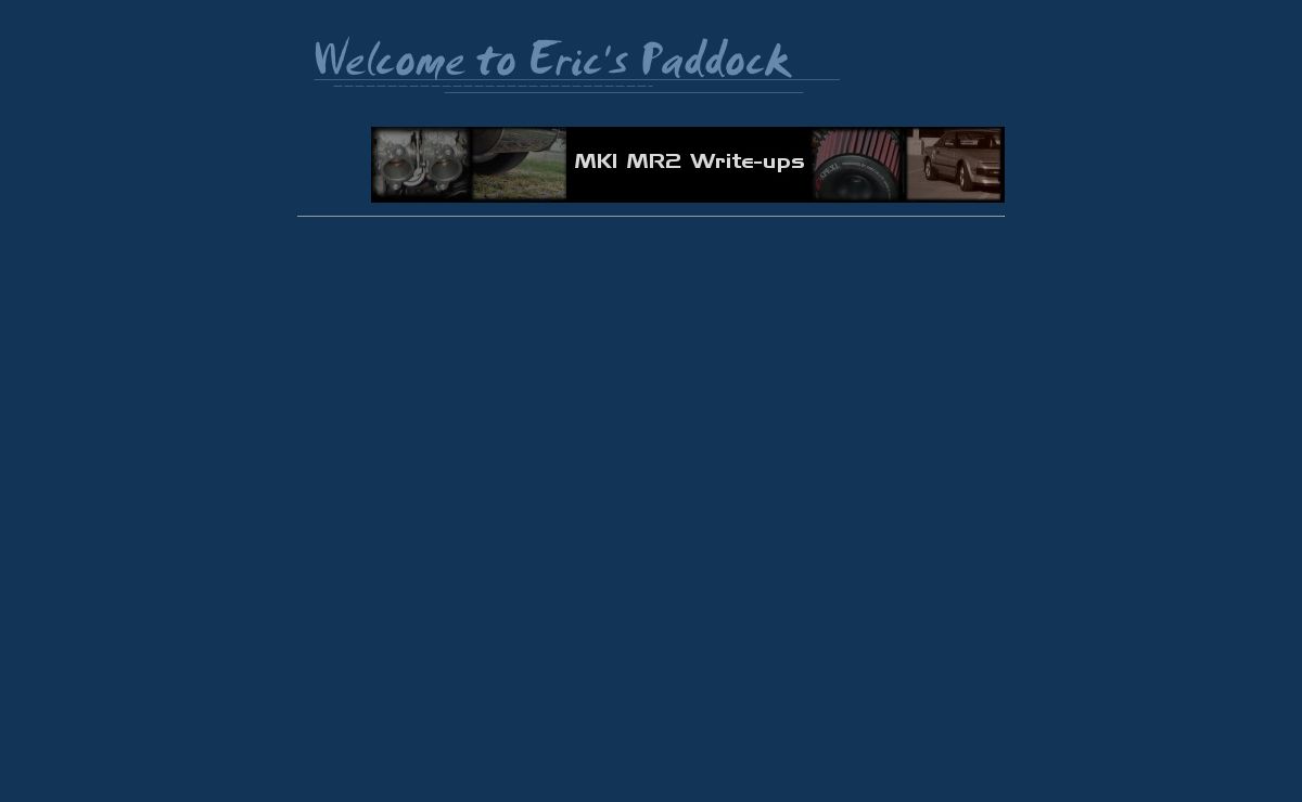 Eric's Paddock