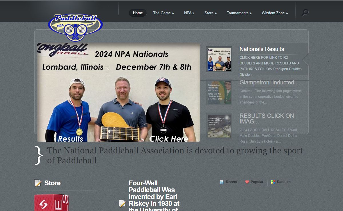 National Paddleball Association