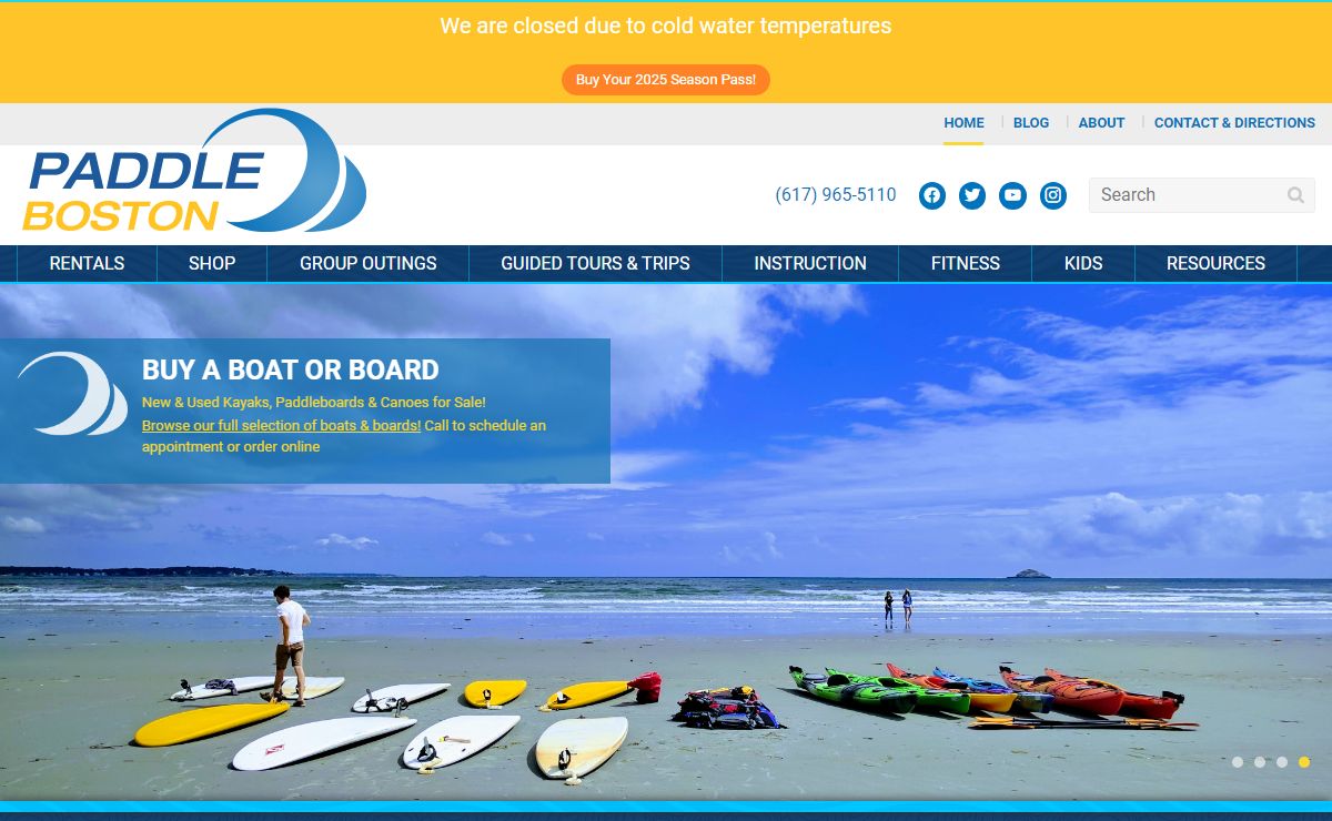 Paddle Boston – Charles River Canoe & Kayak :: Sales, Rentals, Trips, Instruction, and Gear in Boston