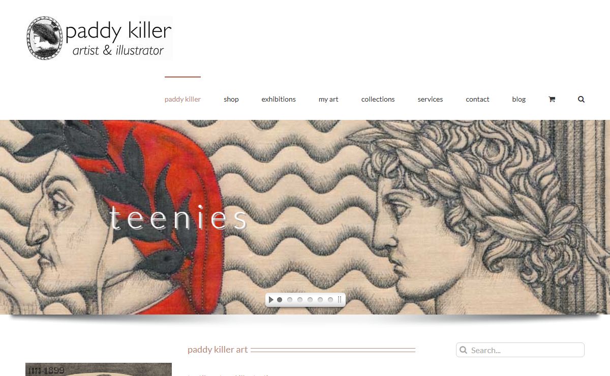 textile art and illustration by north east based artist Paddy Killer
