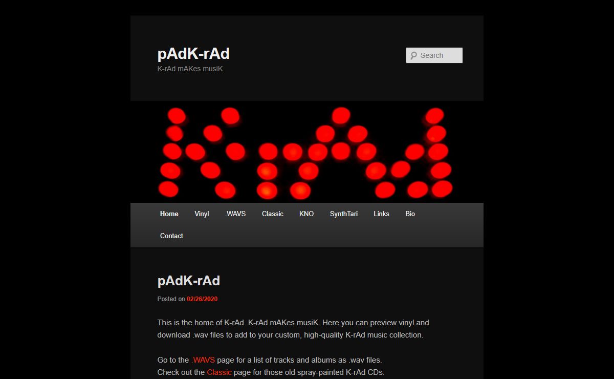 pAdK-rAd | K-rAd mAKes musiK