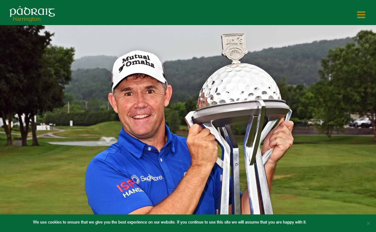 Padraig Harrington – Catch up with Padraig’s busy playing schedule as well as finding out what he’s doing off the course, from his role as the R&A’s Working for Golf Ambassador, to the work he does raising awareness for the Special Olympics and as Ireland’s Golf Ambassador.
