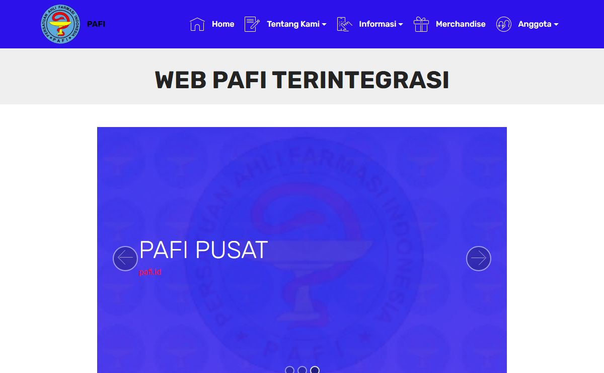 Website Resmi Pengurus Cabang Persatuan Ahli Farmasi Indonesia Bangka Barat