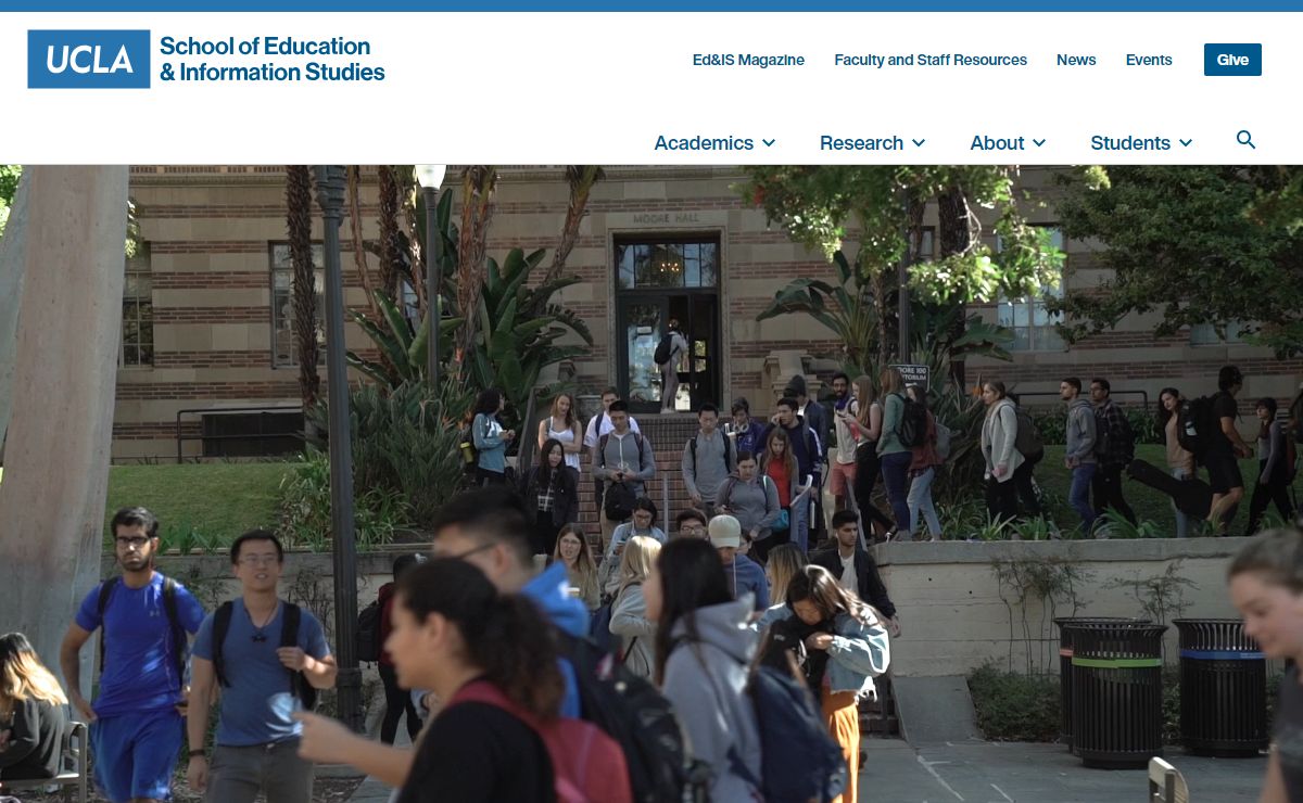 Homepage - UCLA School of Education & Information Studies