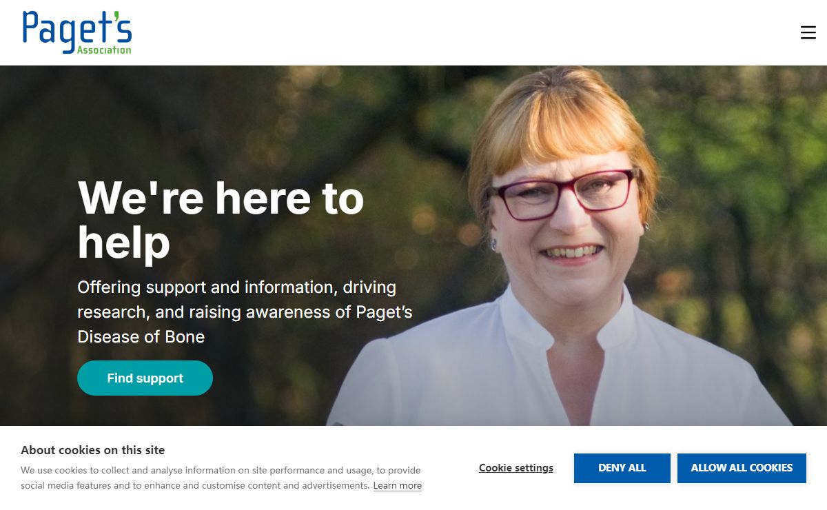 Home | Paget's Association