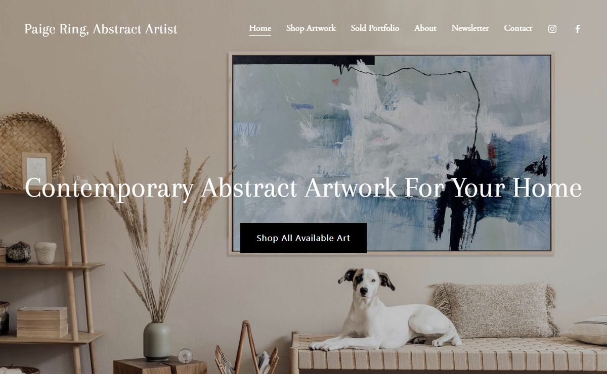 Paige Ring, Abstract Artist