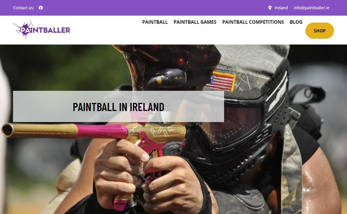 Paintball In Ireland | Delta Force Centre In Dublin.