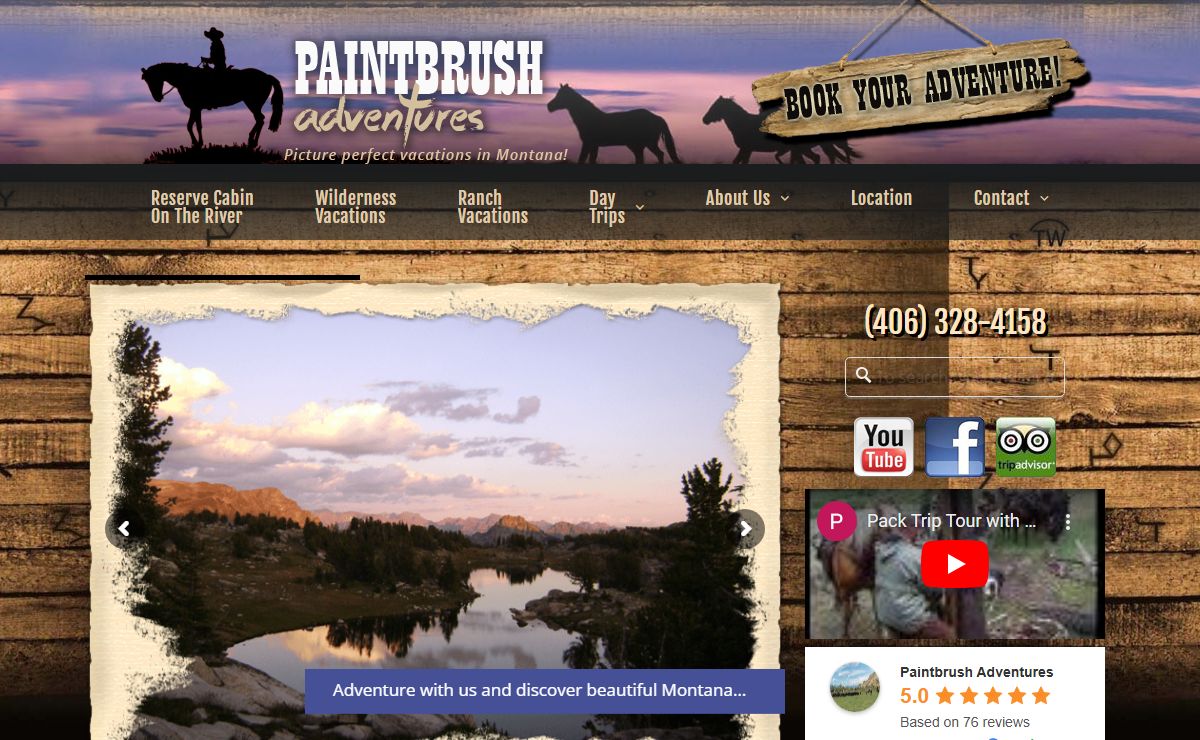 Montana Horseback Rides & Ranch Stay | Paintbrush Adventures Paintbrush Adventures