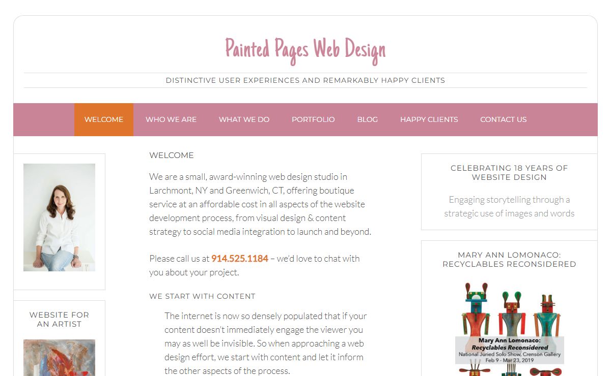Painted Pages Web Design | Westchester & Connecticut