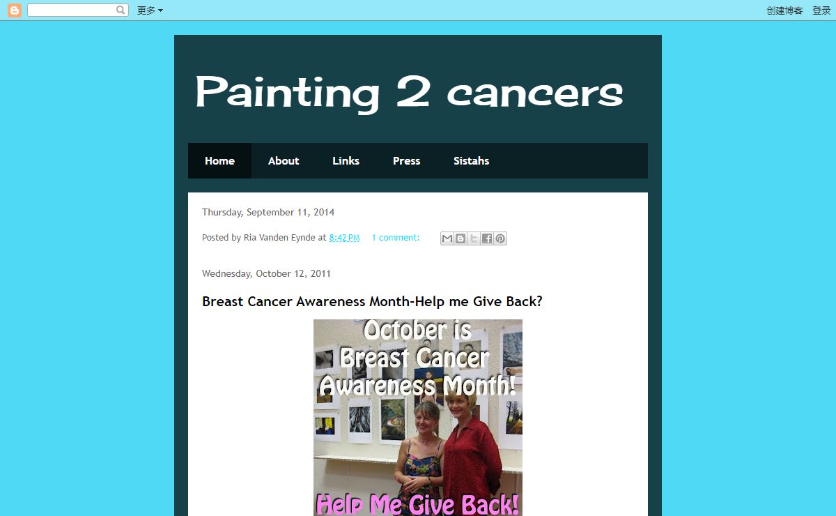 Painting 2 cancers