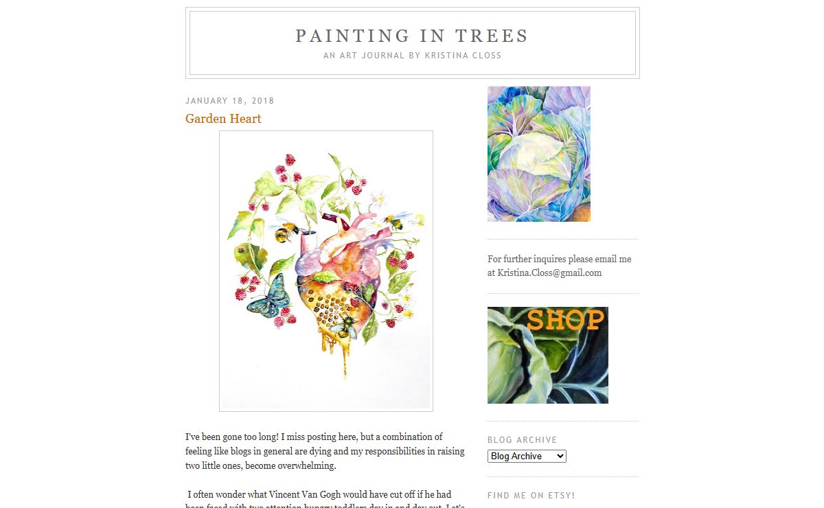 Painting in Trees