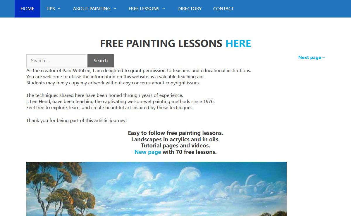 painting lessons – Get free art lessons oil and acrylic