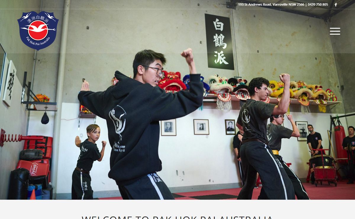 Pak Hok Pai in Australia 白鶴派在澳洲 - PAK HOK PAI