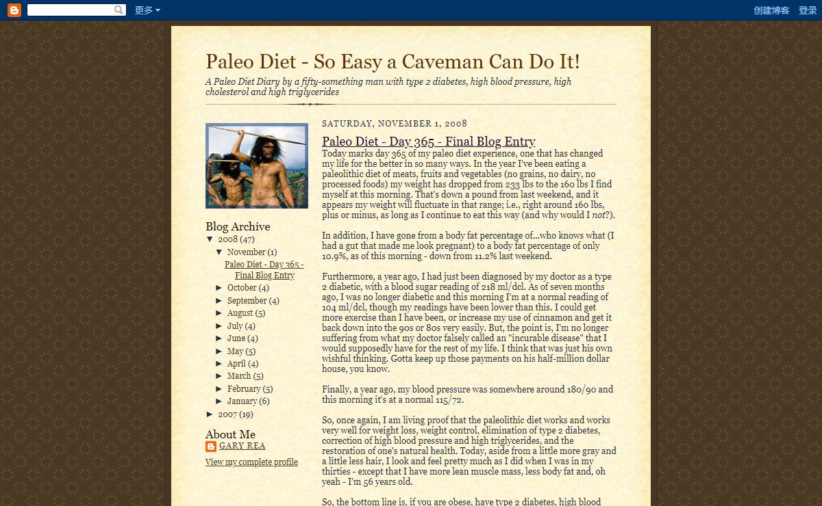Paleo Diet - So Easy a Caveman Can Do It!