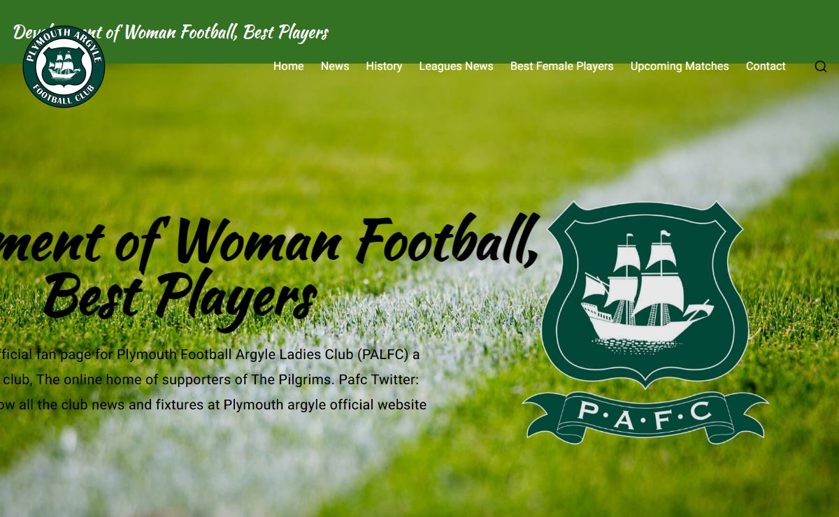 Fan Page of Plymouth Argyle Ladies Football Club