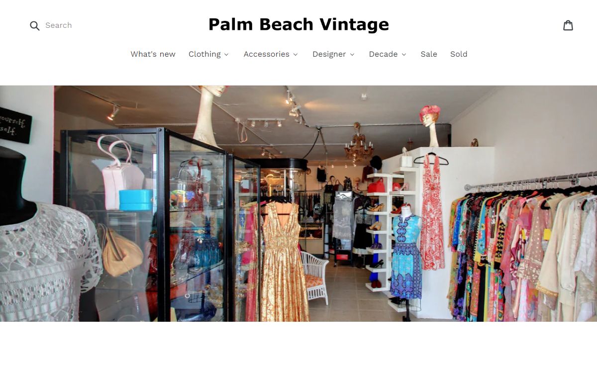 Palm Beach Vintage shop the best designer consignment in South Florida