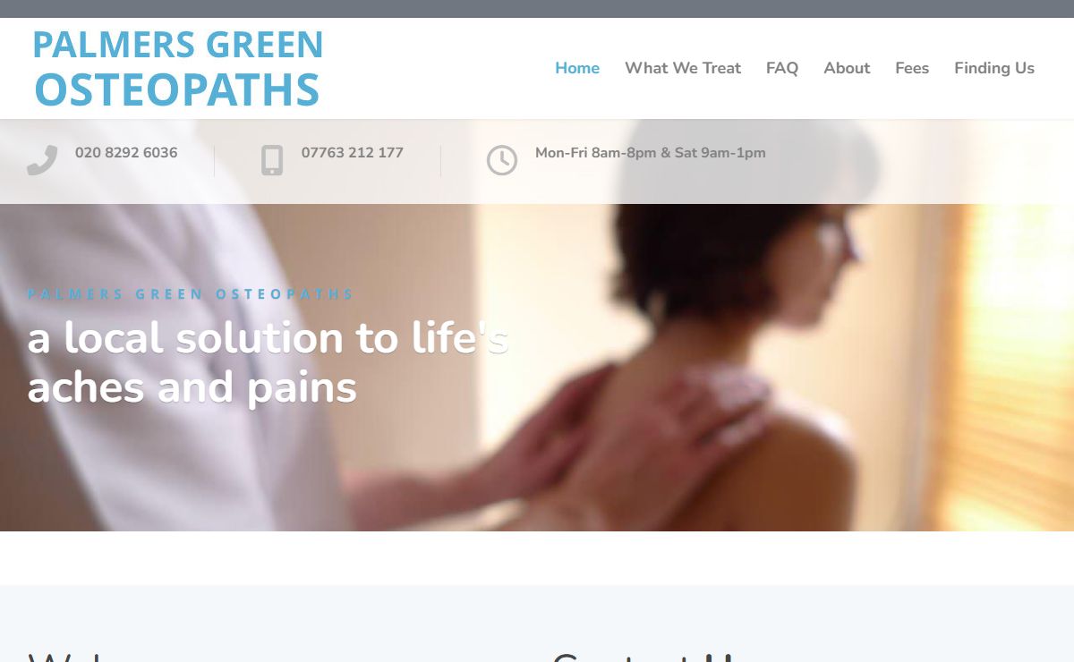 Palmers Green Osteopaths