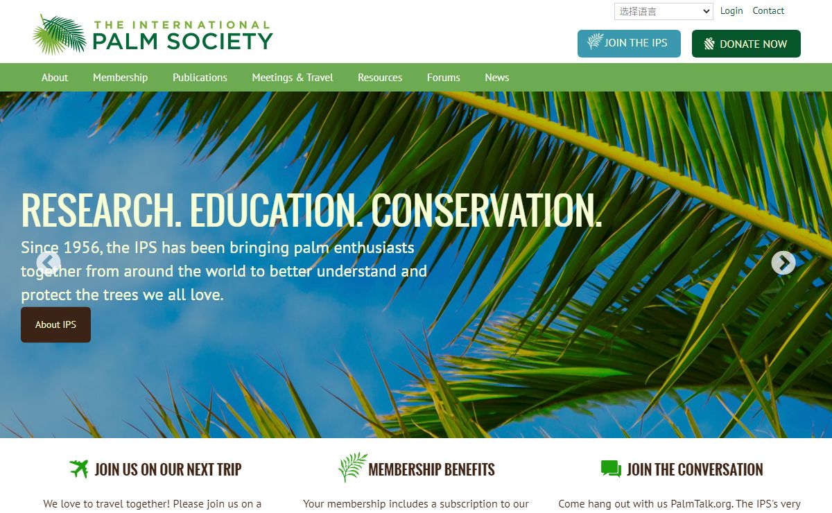 Home - The International Palm Society
