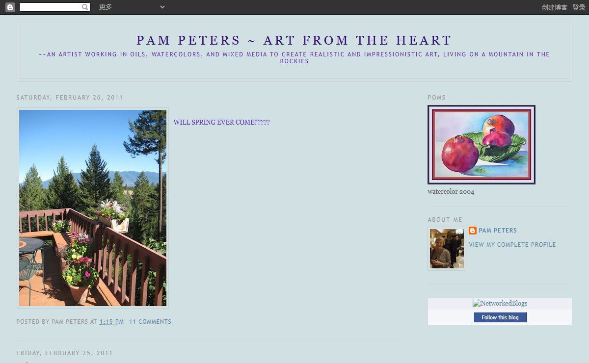 Pam Peters ~ Art from the Heart