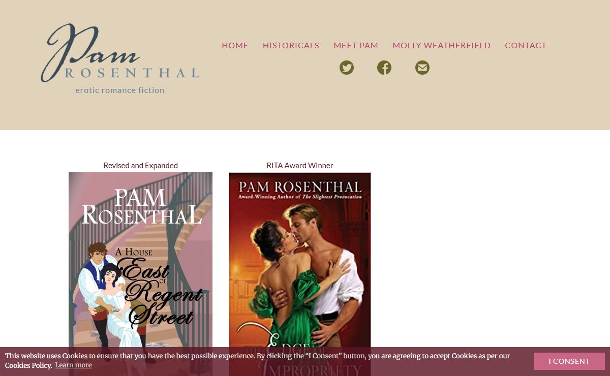 Pam Rosenthal | erotic romance fiction
