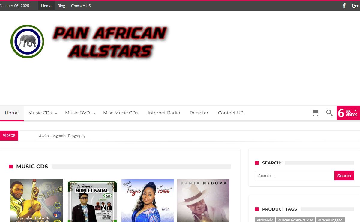 African Music Featuring The Latest African CD's & DVD's
