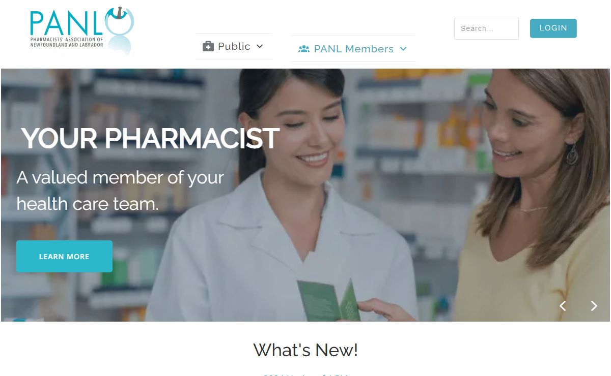 Pharmacists' Association of Newfoundland & Labrador (PANL)