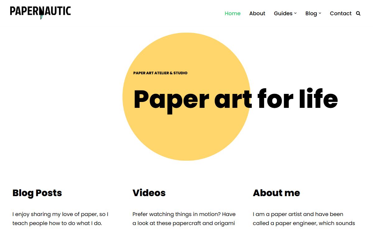 Papernautic - Paper Art for Life