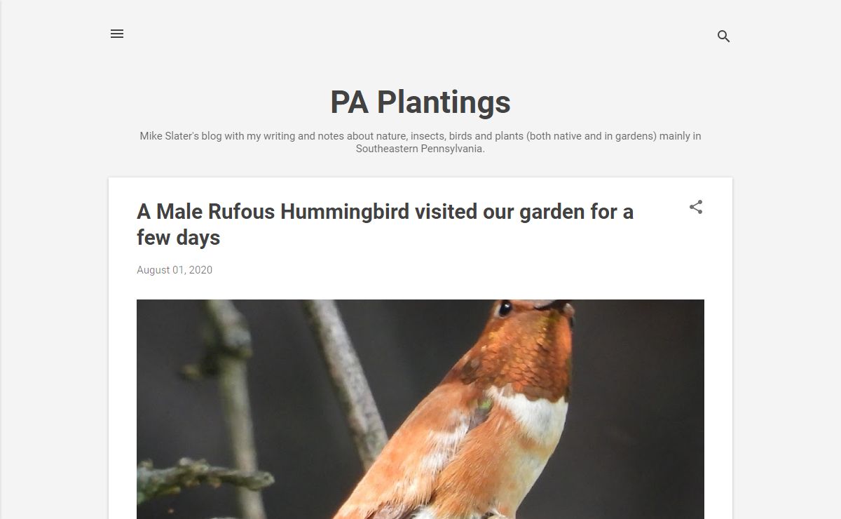 PA Plantings