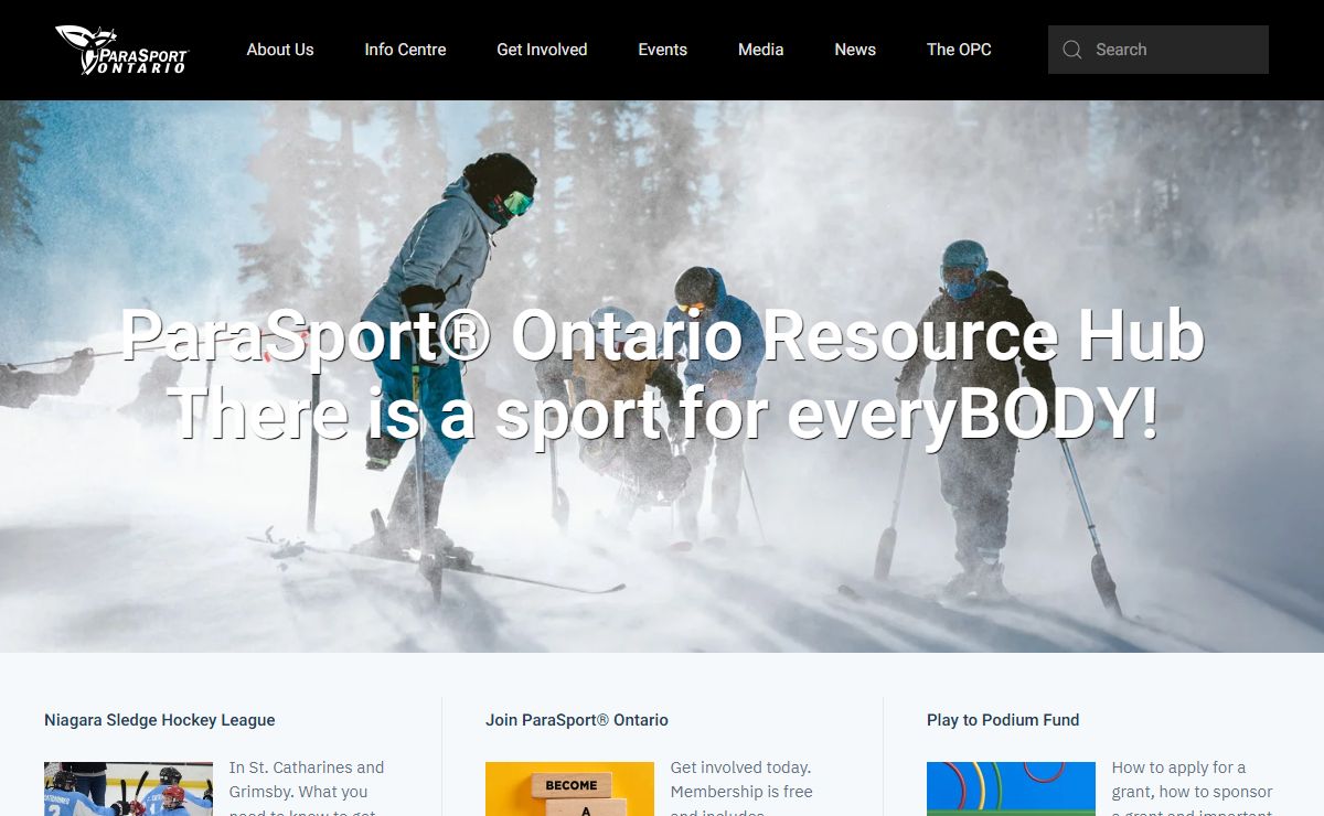 Parasport Ontario - Home