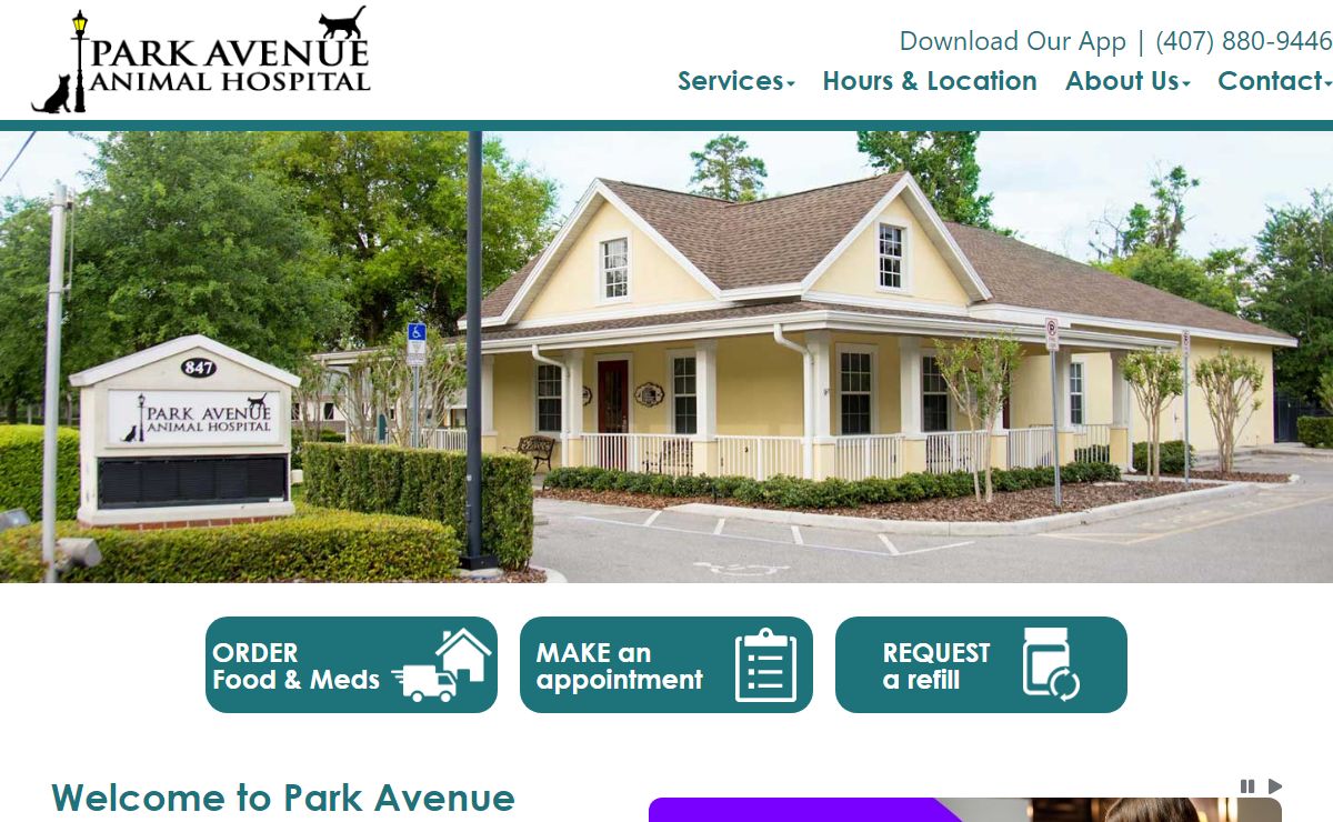 Park Avenue Animal Hospital | Apopka Veterinarians
