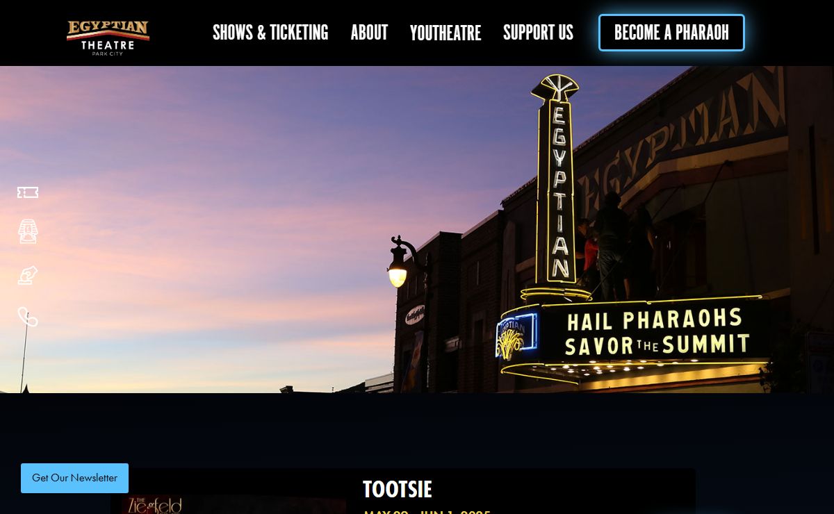 Park City Egyptian Theatre - Home