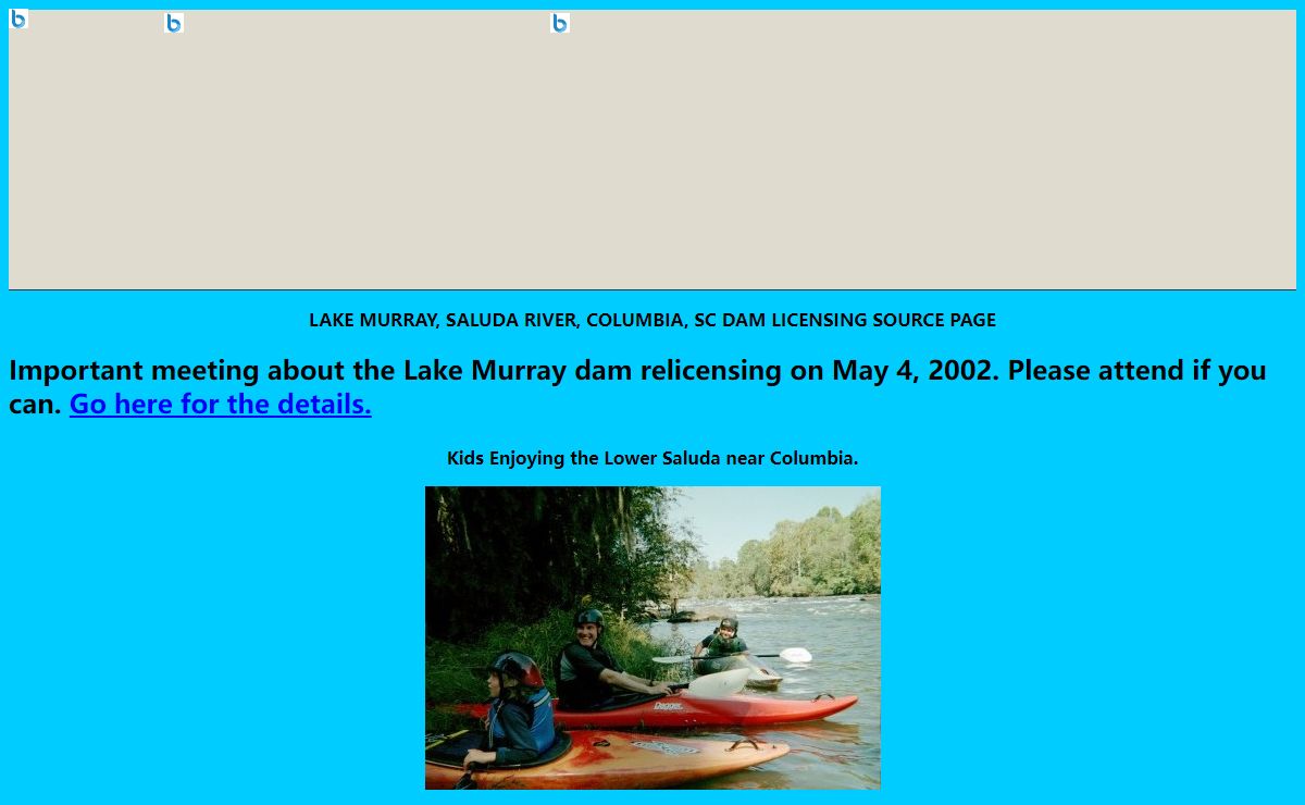 Saluda,Lake Murray,Project 516, P-516, FERC, SCANA, SCE&G, South Carolina Electric & Gas, Licensing Page